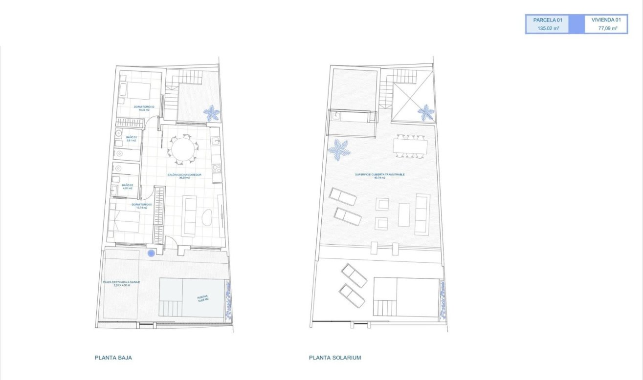 Obra nueva - Adosado - Torre Pacheco - El Alba