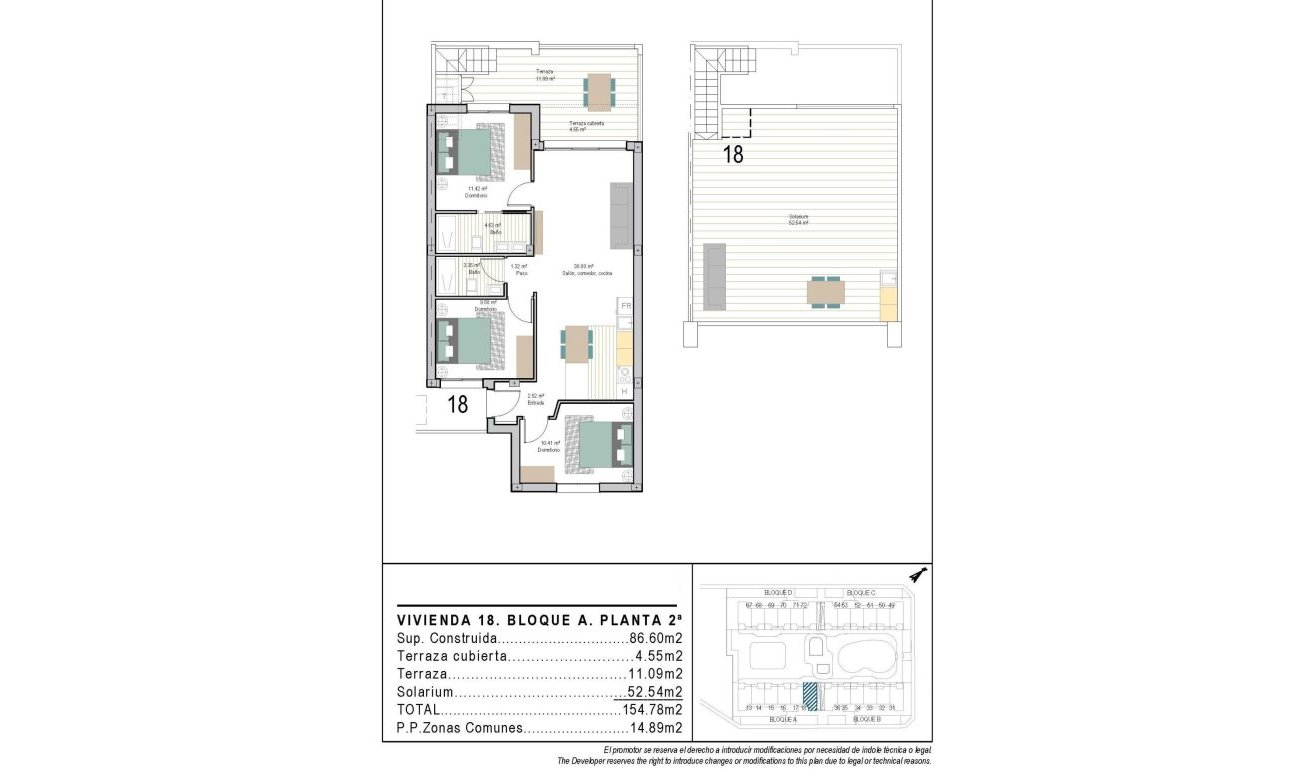 Obra nueva - Ático - Torre Pacheco - San Cayetano