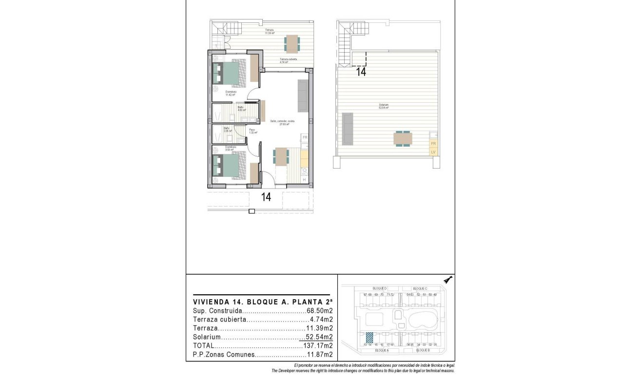 Obra nueva - Ático - Torre Pacheco - San Cayetano