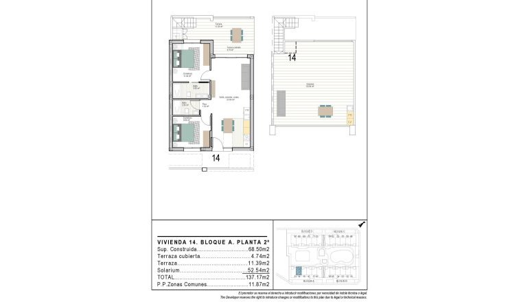 Obra nueva - Ático - Torre Pacheco - San Cayetano
