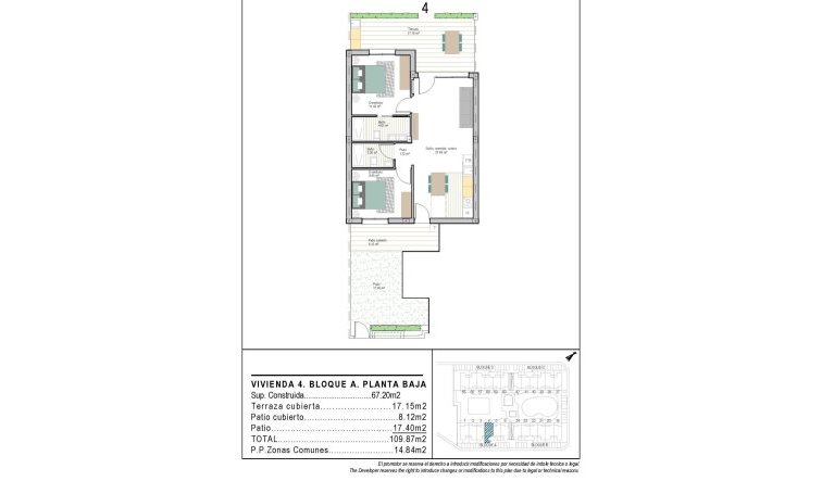 Obra nueva - Apartamento / piso - Torre Pacheco - San Cayetano