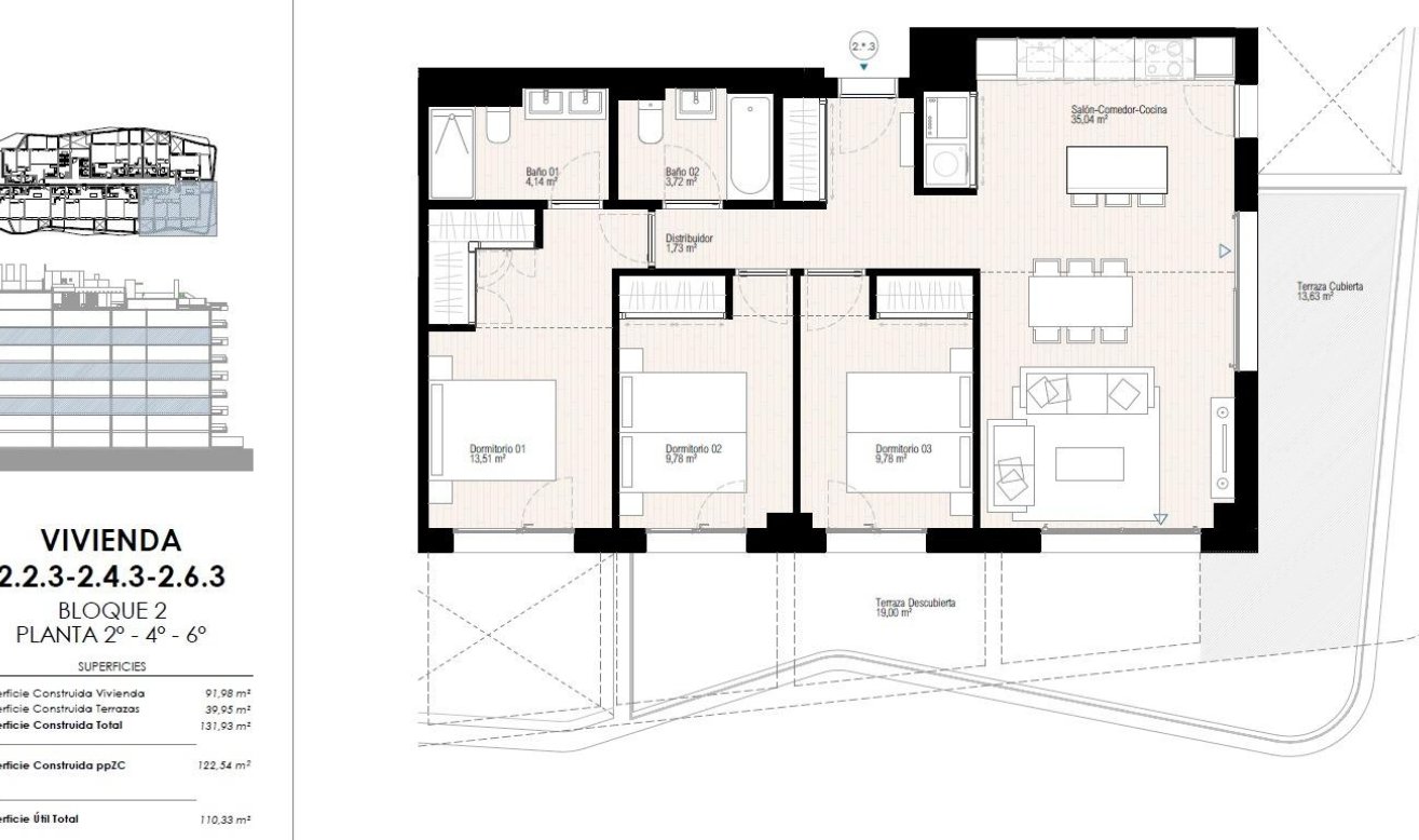 Obra nueva - Apartamento / piso - Villajoyosa - Playa del Torres