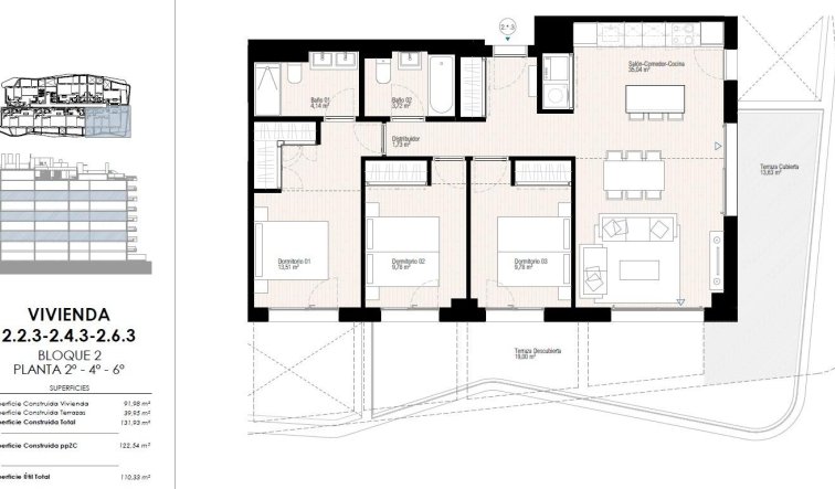 Obra nueva - Apartamento / piso - Villajoyosa - Playa del Torres