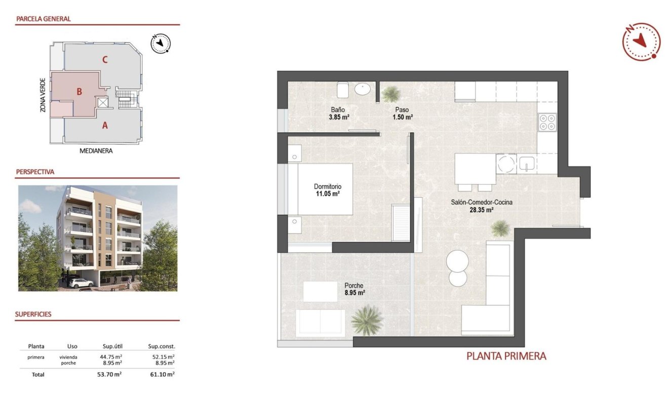 Obra nueva - Apartamento / piso - San Pedro del Pinatar - Lo Pagan