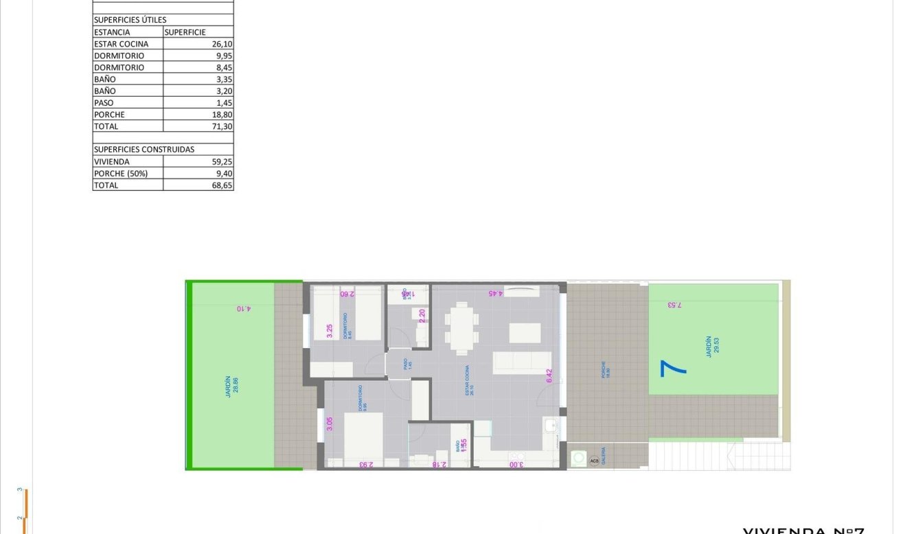 Obra nueva - Bungalow - Pilar de la Horadada - pueblo