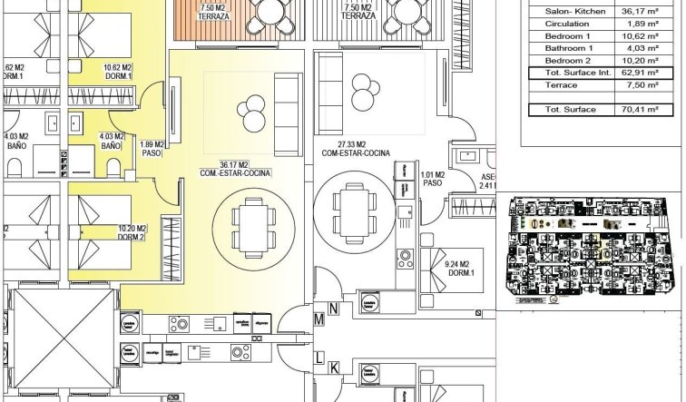 Obra nueva - Apartamento / piso - San Miguel de Salinas - Pueblo