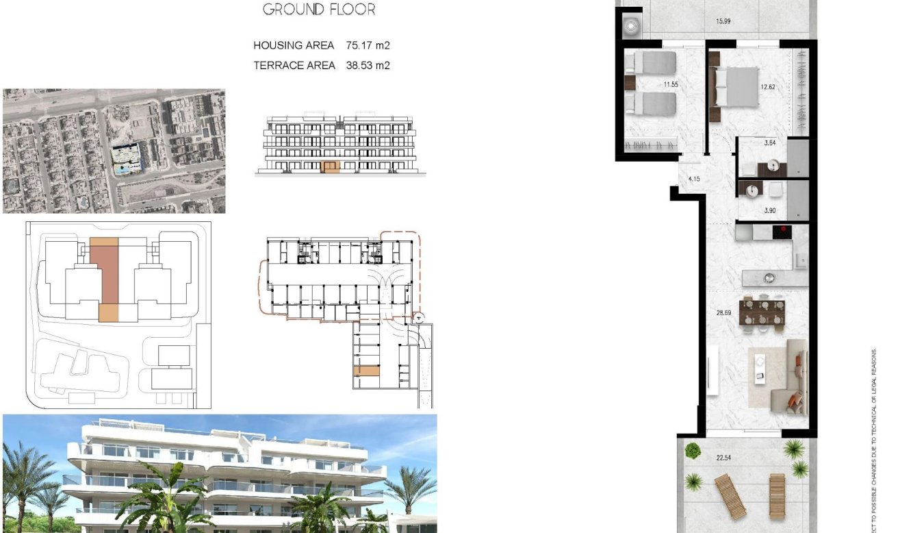 Obra nueva - Apartamento / piso - Orihuela Costa - Lomas de Cabo Roig
