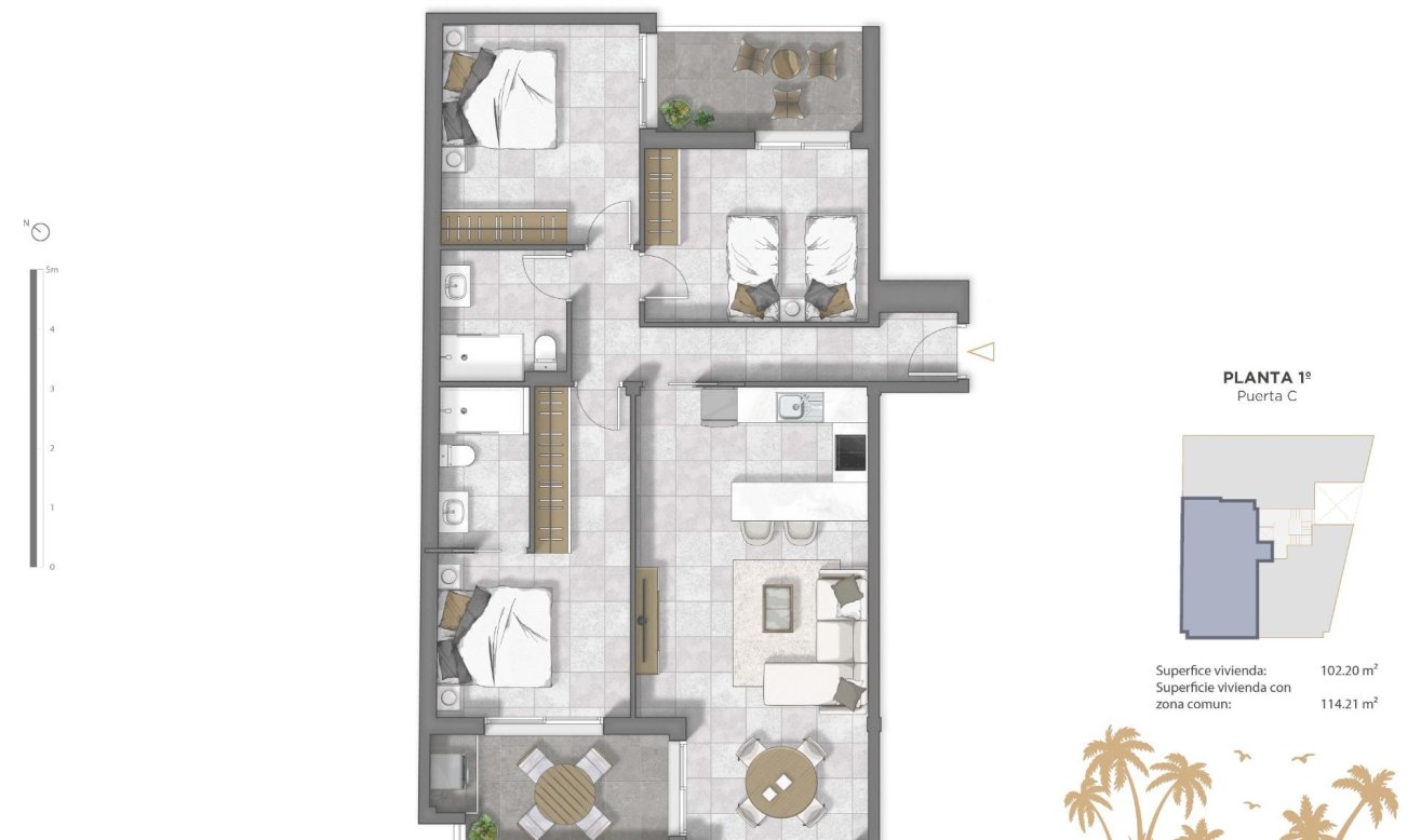 New Build - Apartment / flat - Guardamar del Segura - Pueblo