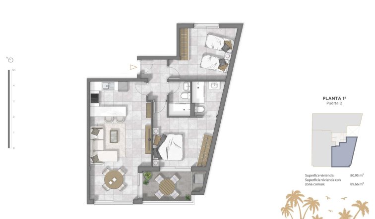New Build - Apartment / flat - Guardamar del Segura - Pueblo