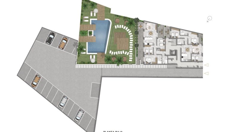 New Build - Apartment / flat - Guardamar del Segura - Pueblo