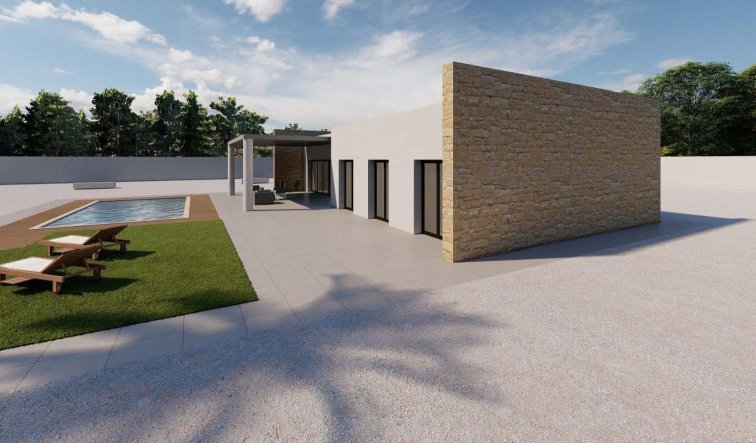 Obra nueva - Villa - Pinoso - Campo