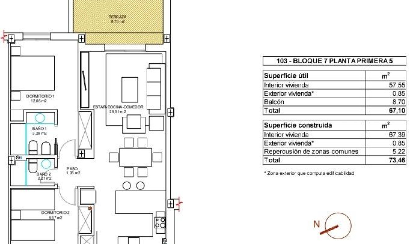 Obra nueva - Apartamento / piso - Vera - El Playazo