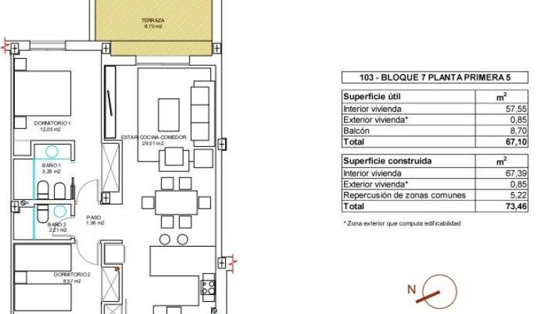Obra nueva - Apartamento / piso - Vera - El Playazo