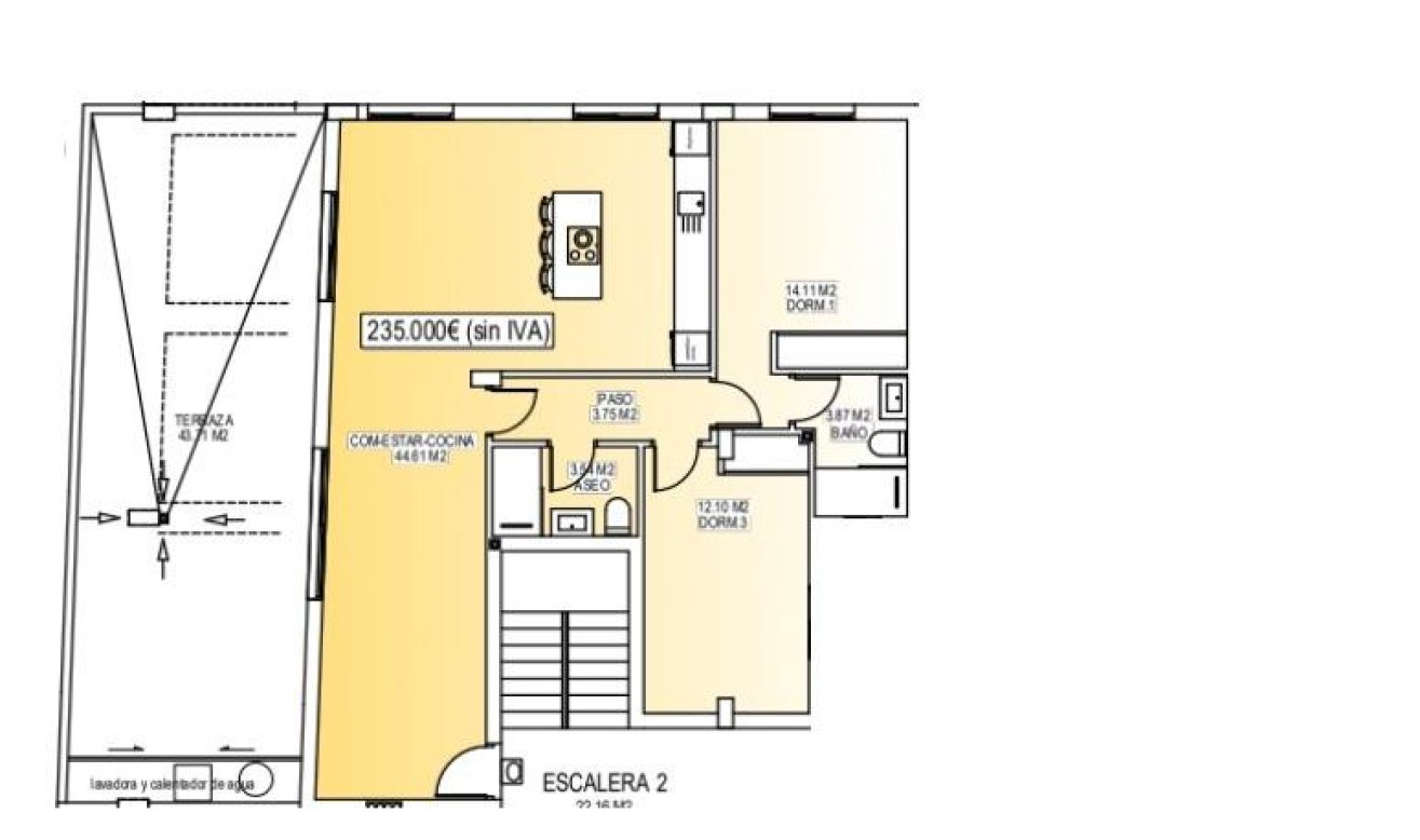 Obra nueva - Ático - San Miguel de Salinas - Pueblo