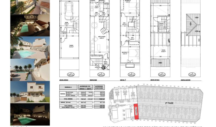 Obra nueva - Adosado - La Union - centro