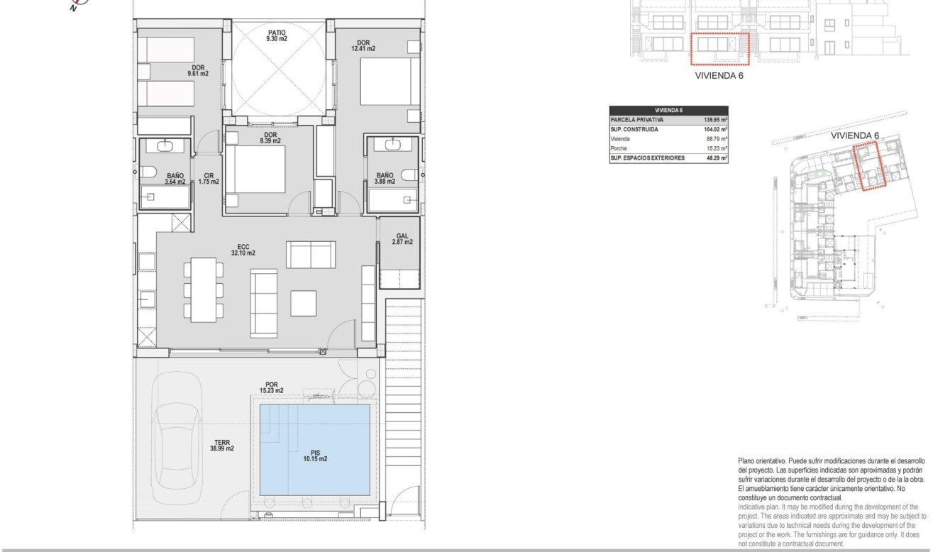 Obra nueva - Bungalow - Pilar de la Horadada - pueblo