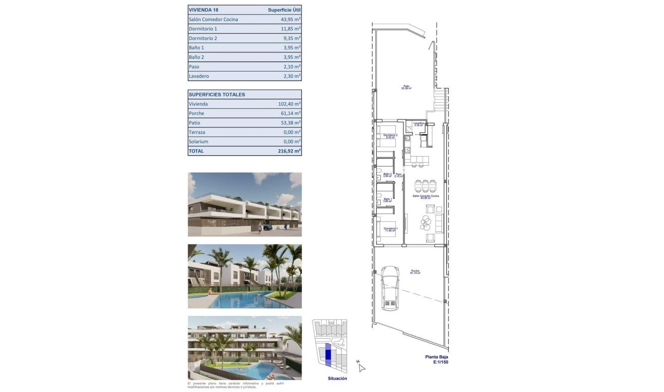 Obra nueva - Bungalow - Pilar de la Horadada - pueblo
