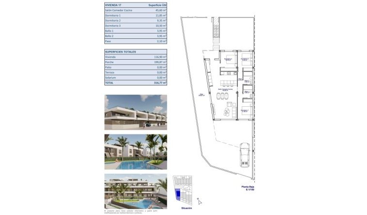 Obra nueva - Bungalow - Pilar de la Horadada - pueblo