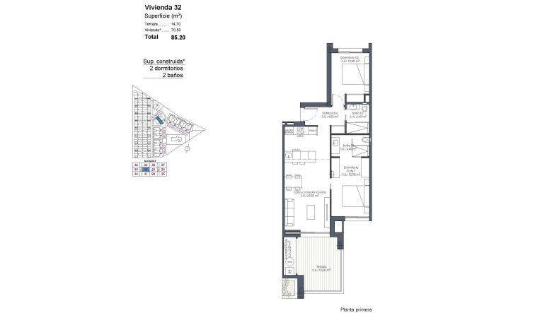 Obra nueva - Apartamento / piso - Los Alcazares - Serena Golf