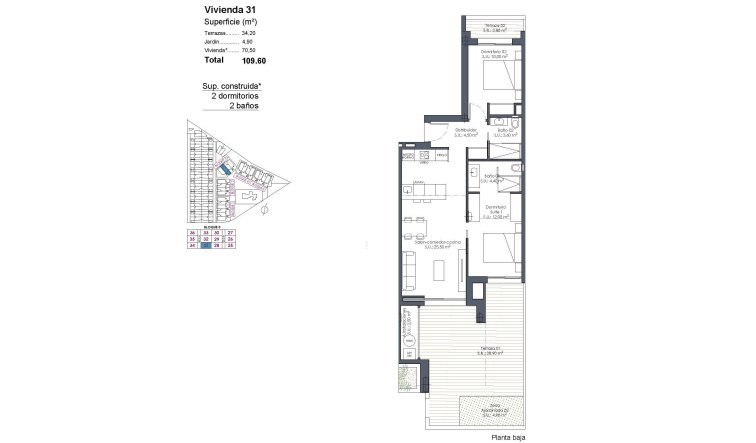 Obra nueva - Apartamento / piso - Los Alcazares - Serena Golf