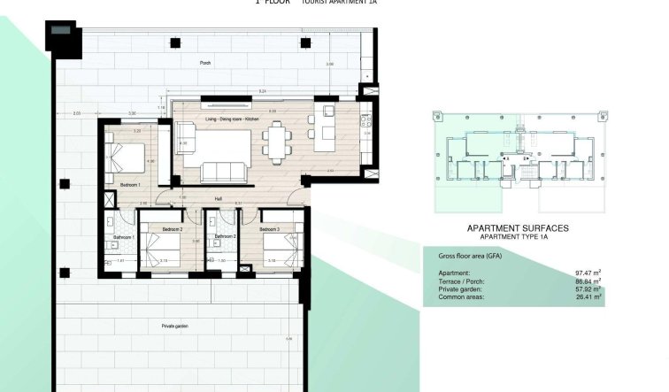 New Build - Apartment / flat - Los Alcazares - Los Narejos
