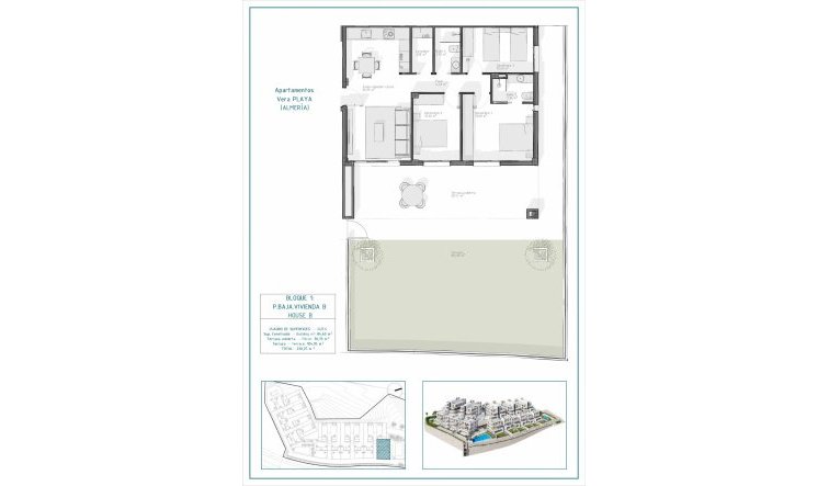 Nouvelle construction - Appartement - Vera - Pueblo Salinas