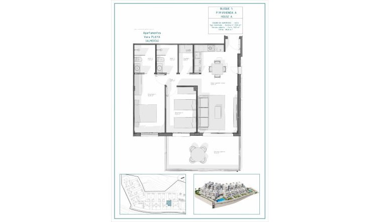 Nouvelle construction - Appartement - Vera - Pueblo Salinas