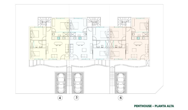 Obra nueva - Bungalow - Pilar de la Horadada - parques de Andromeda