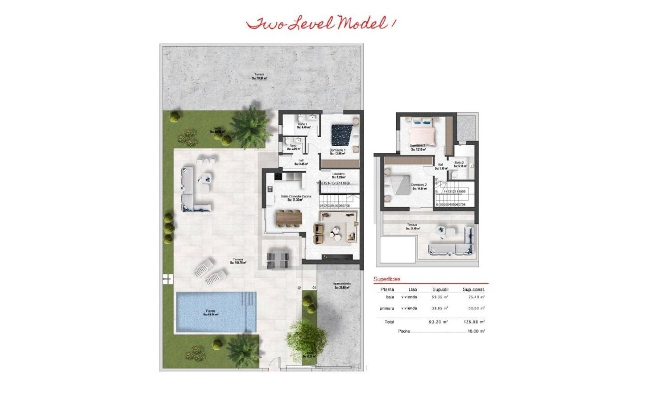 Obra nueva - Villa - Banos y Mendigo - Altaona Golf