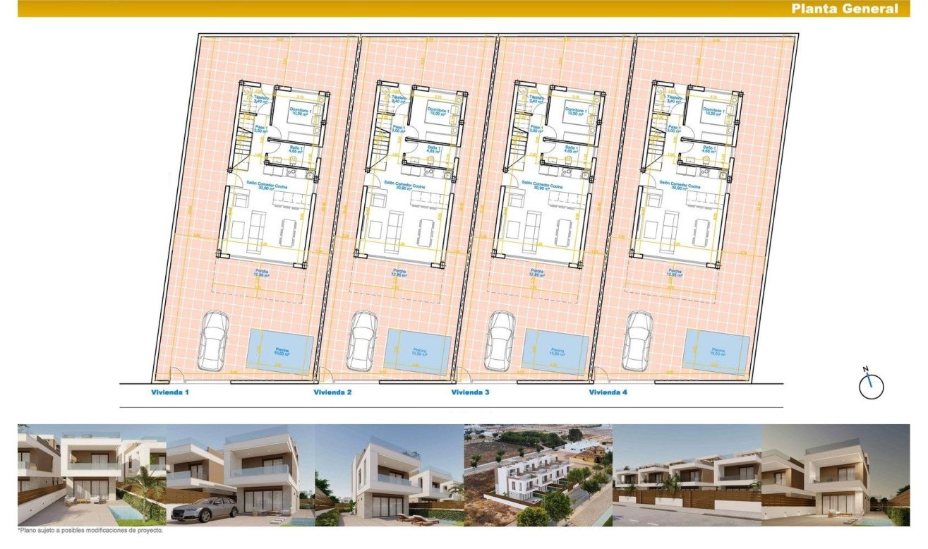 Obra nueva - Villa - Pilar de la Horadada - pueblo