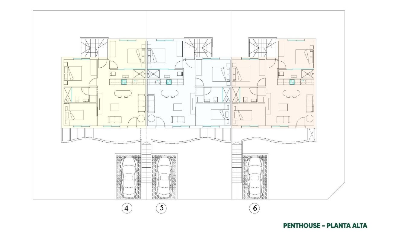 Obra nueva - Bungalow - Pilar de la Horadada - parques de Andromeda