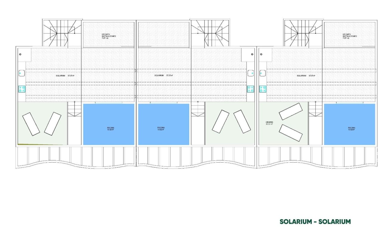 Obra nueva - Bungalow - Pilar de la Horadada - parques de Andromeda