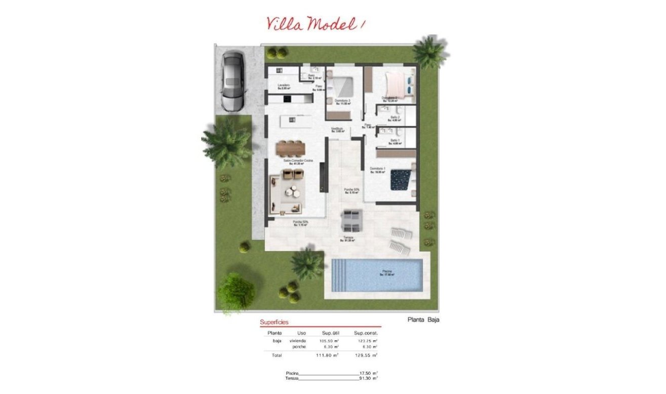 New Build - Villa - Banos y Mendigo - Altaona Golf