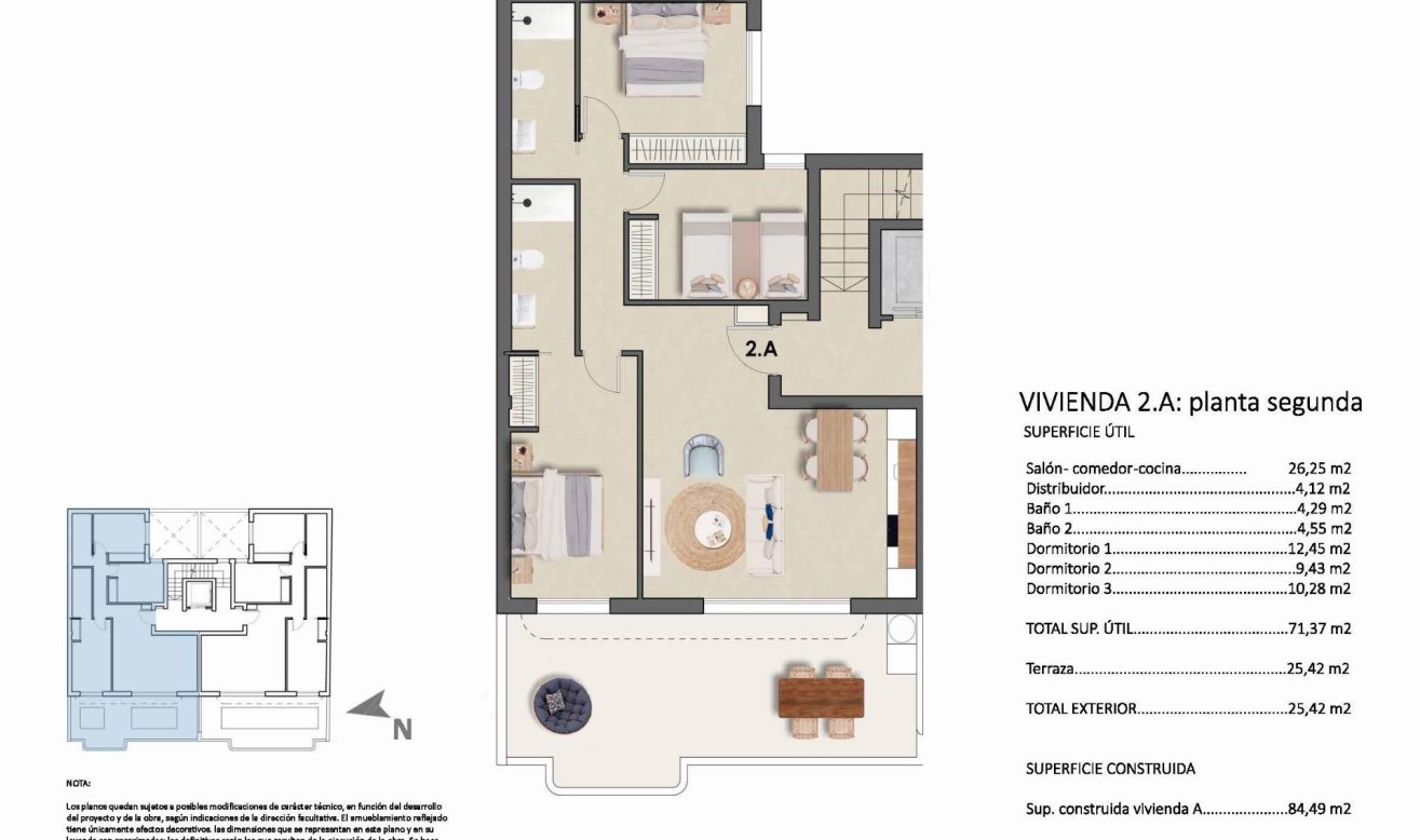Obra nueva - Ático - Pilar de la Horadada - Torre De La Horadada