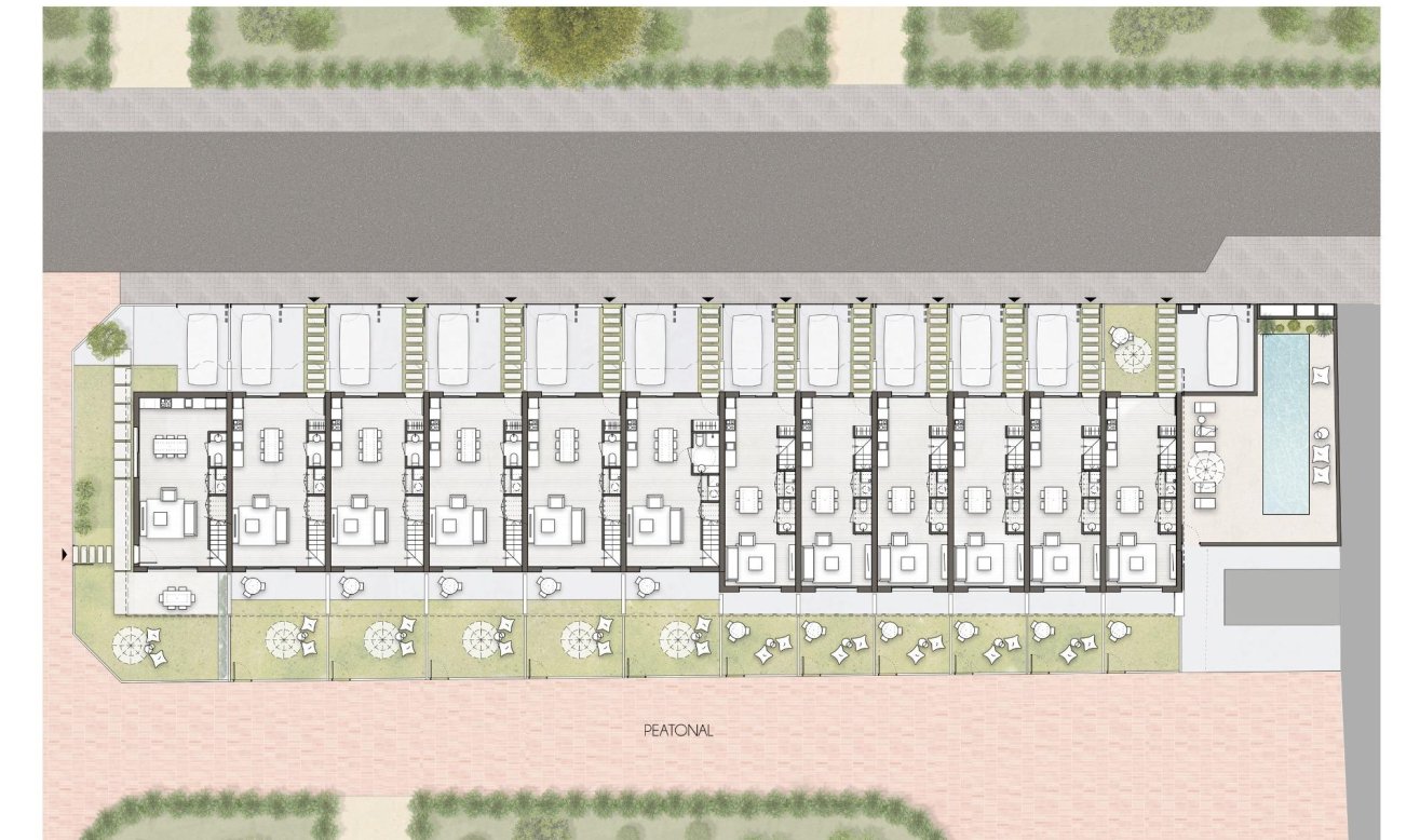 Obra nueva - Adosado - Pilar de la Horadada - pueblo