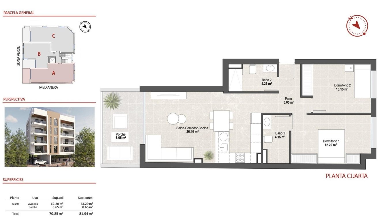 New Build - Penthouse - San Pedro del Pinatar - Lo Pagan