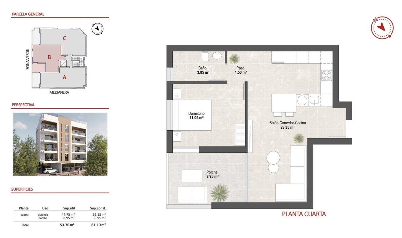 New Build - Penthouse - San Pedro del Pinatar - Lo Pagan