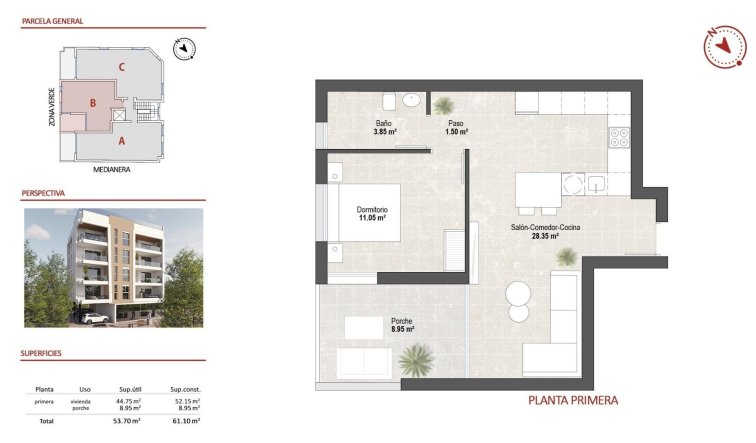Obra nueva - Apartamento / piso - San Pedro del Pinatar - Lo Pagan