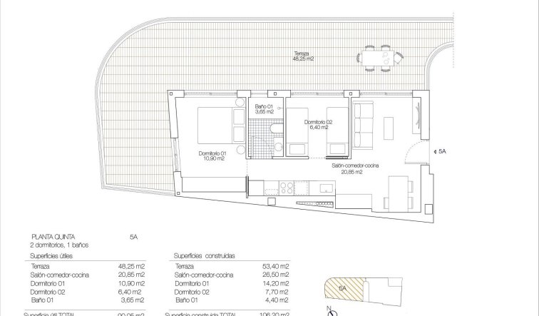 Obra nueva - Ático - Torrevieja - Playa de los Locos