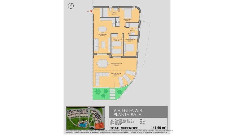 Obra nueva - Apartamento / piso - Los Alcazares - Serena Golf