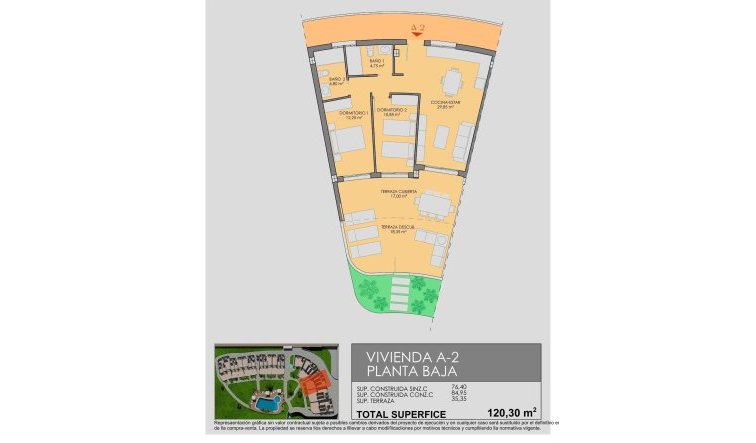 New Build - Apartment / flat - Los Alcazares - Serena Golf