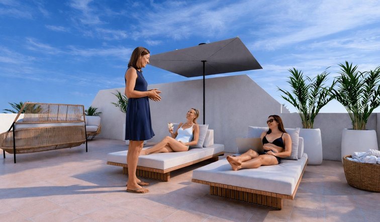 New Build - Apartment / flat - Los Alcazares - Serena Golf