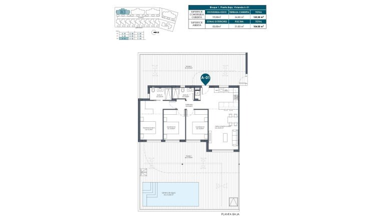Obra nueva - Apartamento / piso - Los Alcazares - Serena Golf