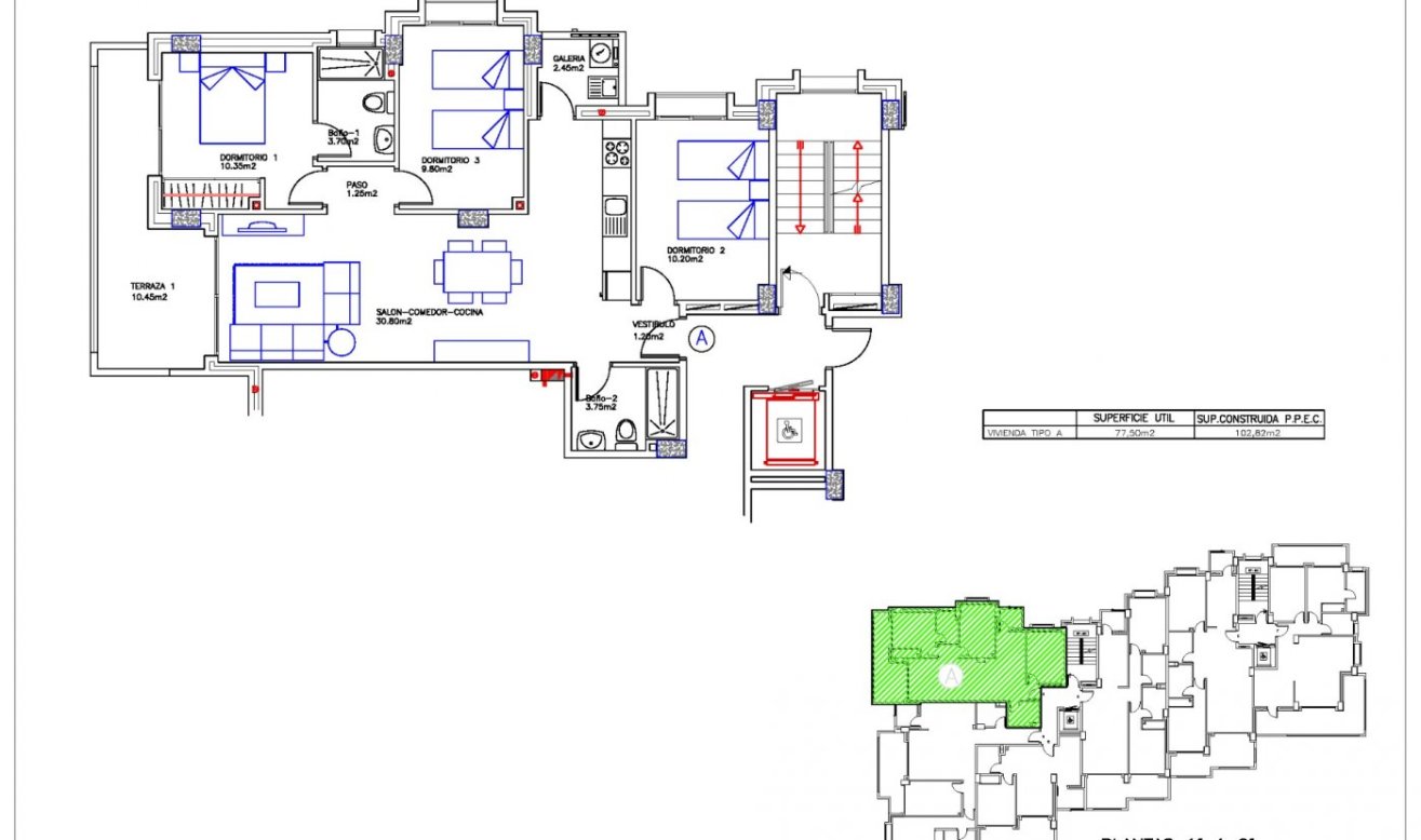 New Build - Apartment / flat - La Manga del Mar Menor - La Manga