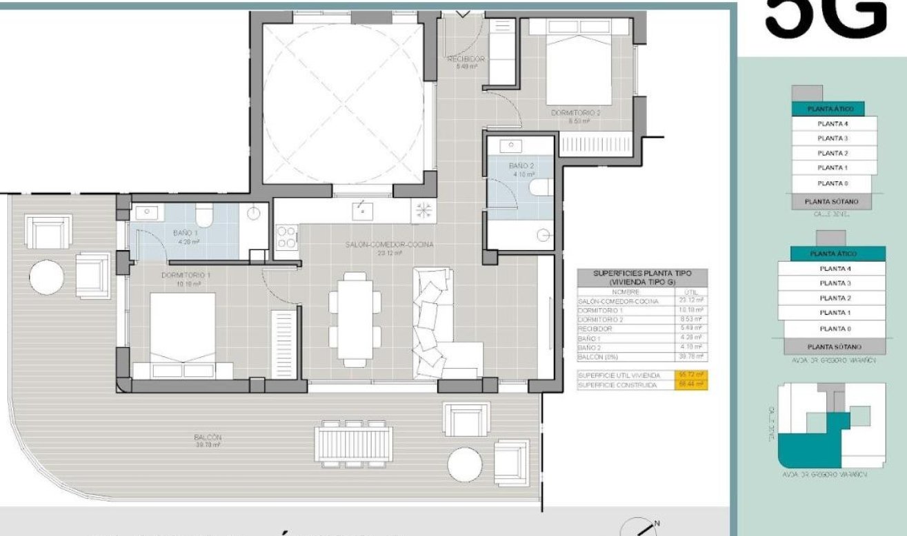 Obra nueva - Ático - Torrevieja - El acequión