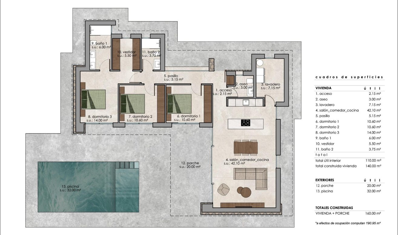 New Build - Villa - Pinoso - Lel