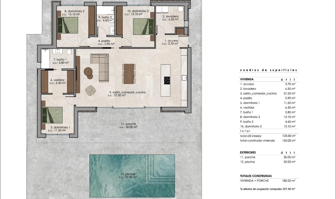 New Build - Villa - Pinoso - Lel