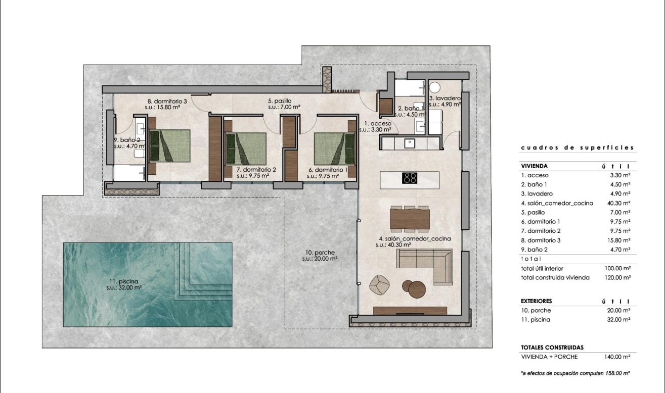 New Build - Villa - Pinoso - Lel
