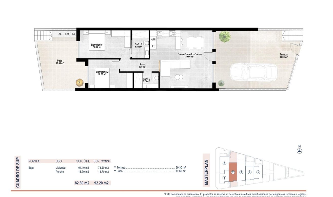 New Build - Bungalow - San Pedro del Pinatar - Pueblo