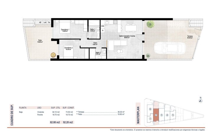 New Build - Bungalow - San Pedro del Pinatar - Pueblo